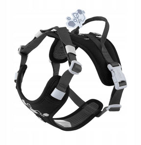 Hurtta weekend warrior ii eco raven hondentuigje 75-100cm