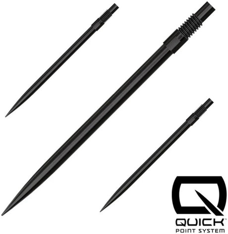 Harrows quick points black 30 mm