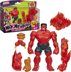 Hasbro mixmashers marvel avengers red hulk - actiefiguur