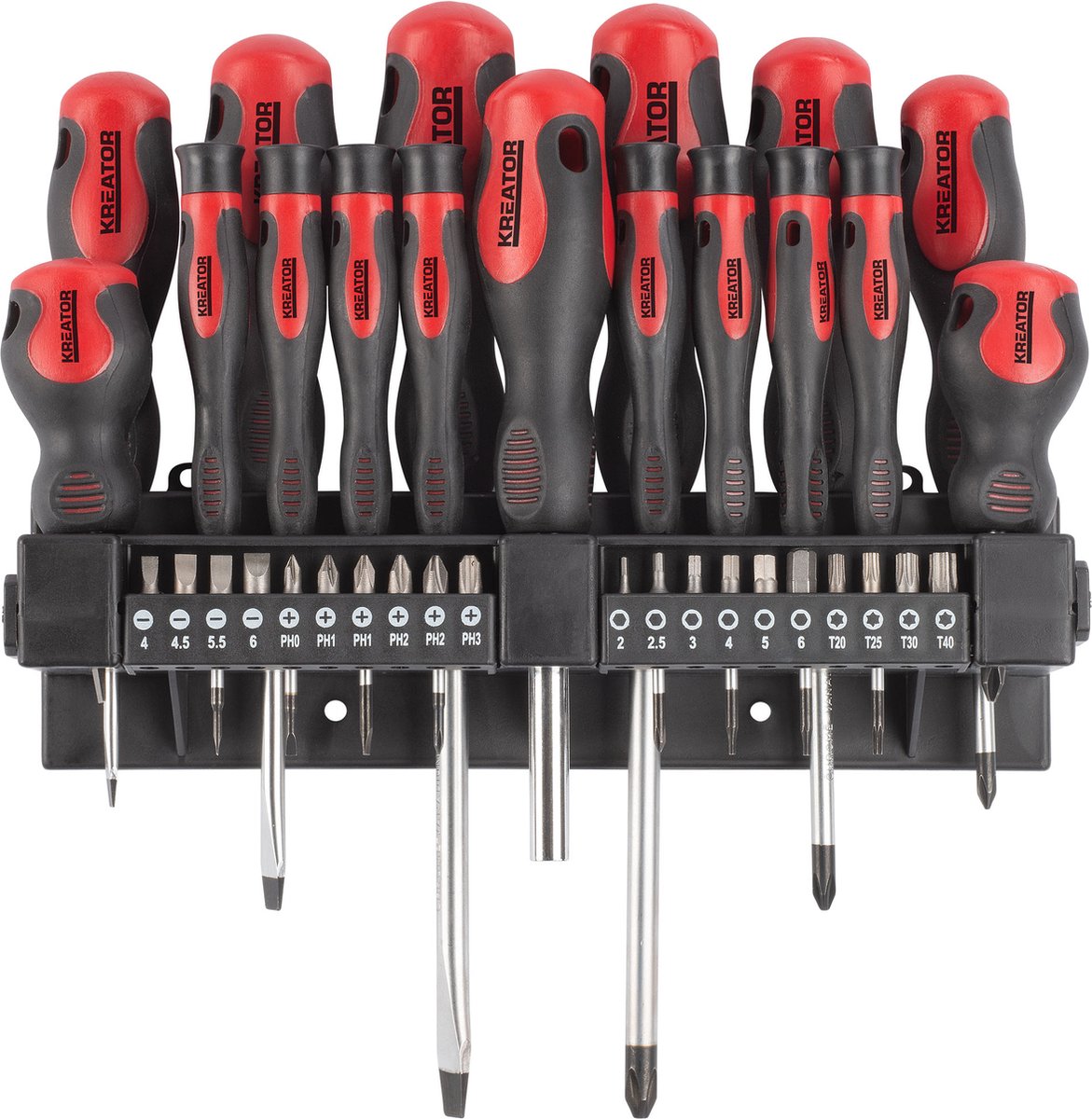 Kreator – Handwerkzeuge – krt400010 – Schraubendreher-Set – 37-tlg.