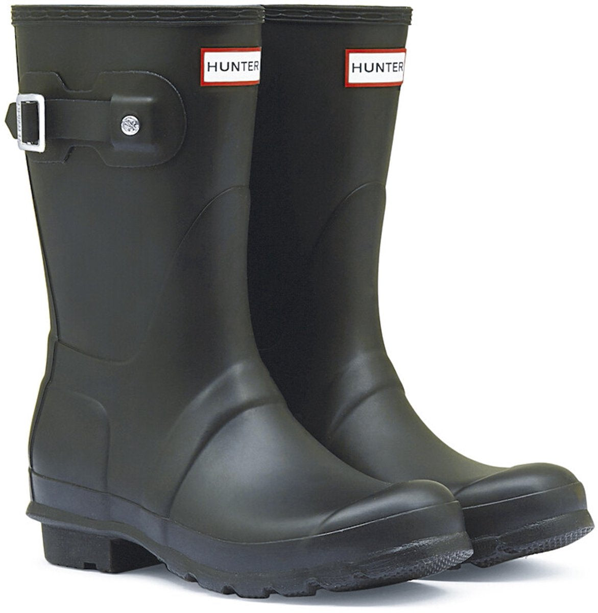 Hunter Damen Original kurze Damen-Regenstiefel – Größe 42