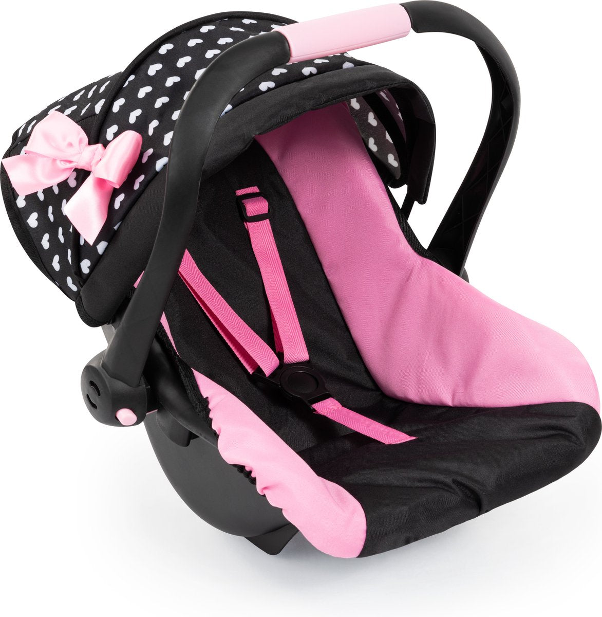 Bayer Design - Pop-Autositz mit Dach in Schwarz, Weiß und Pink