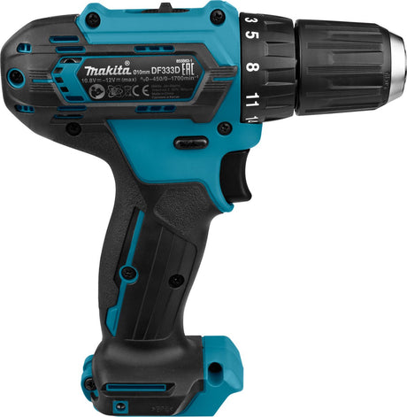 Makita df333dz Bohr-/Schraubendrehergehäuse 12 V ohne Ladegerät