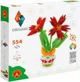Selecta Origami 3D - Blumenvase, 554dlg.