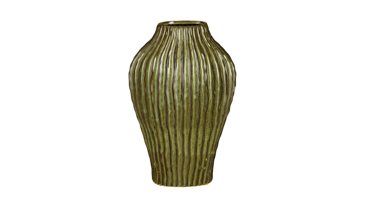 Timo vaas groen - h45xd28cm