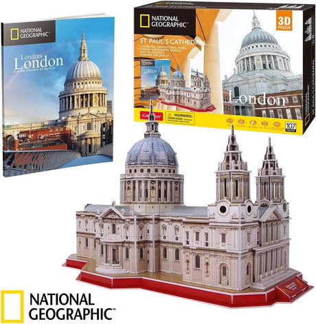 Kubischer Spaß National Geographic - 3D-Puzzle - Saint Paul's Cathedral