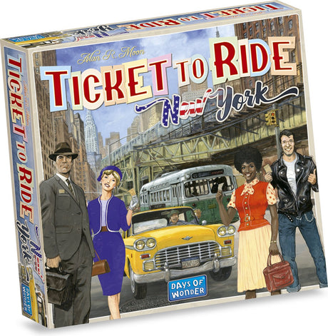 Days of Wonder-Ticket für die Fahrt mit dem Brettspiel New York
