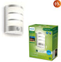 Philips led philips python wandlamp - ultra efficient - rvs - met sensor - 3,8w