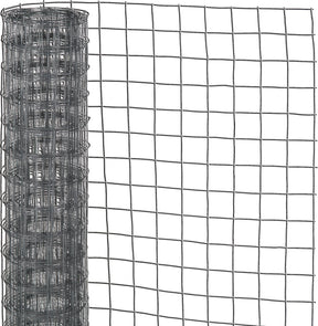 Nature - verzinkt staal gaas - 5 x 1m - grijs - 12,7mm mazen