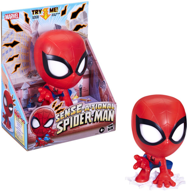 Hasbro marvel sense-a-tional spider-man, elektronische actiefiguur, 4+