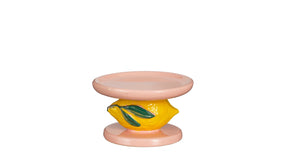 Melika kandelaar l.roze - h9xd15cm