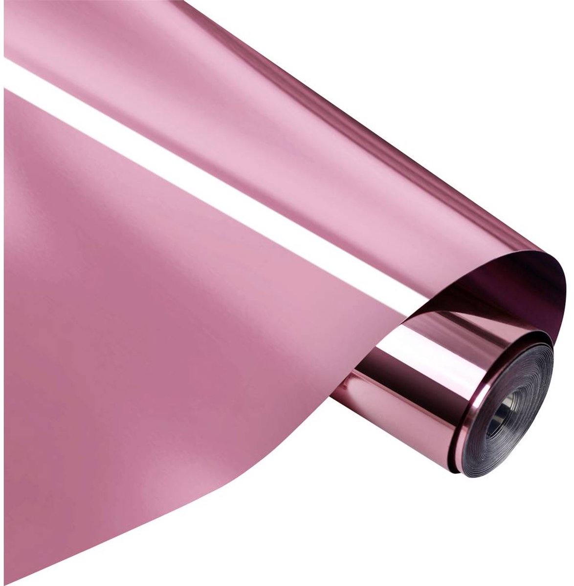 Loklik permanent klebender Vinylspiegel metallic – Roségold – 30,5 x 180 cm