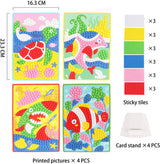 Mosaik-Collage Unterwasserwelt-Bastelset