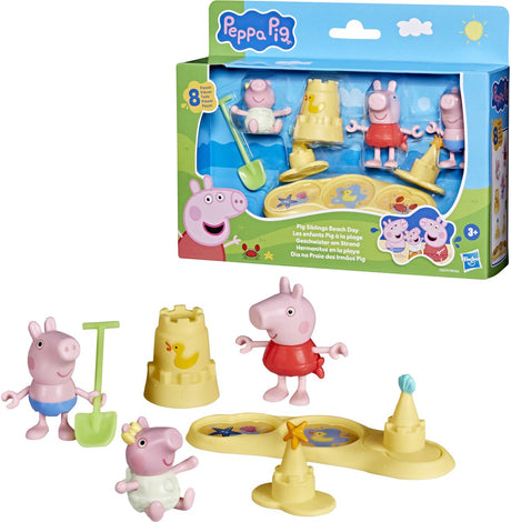Peppa pig stranddag - speelset