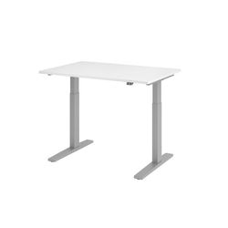 Bach Sitz-Steh-Schreibtischhammer VXMKA12 W S weiß 1200 x 800 mm