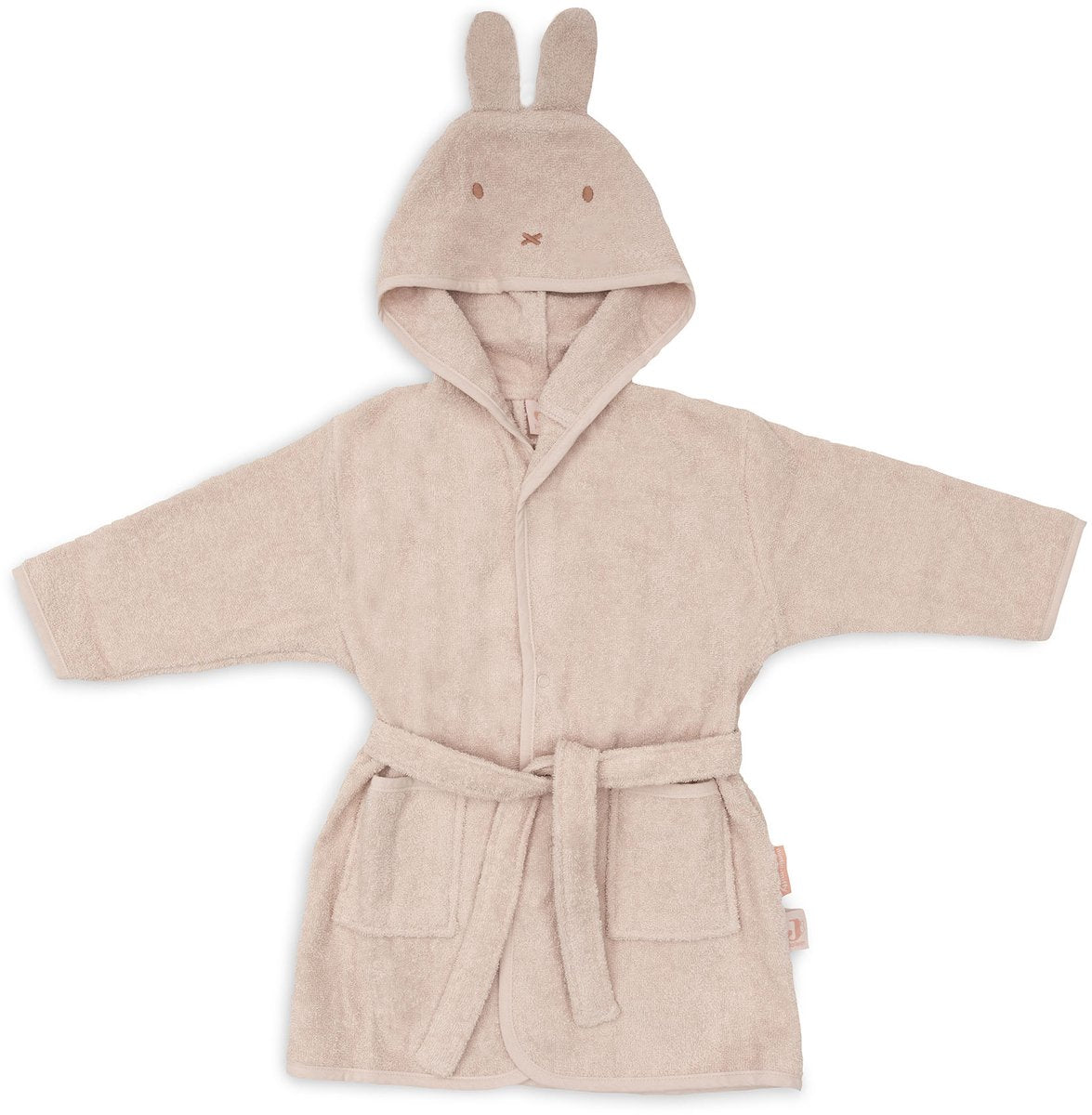 Jollein bademantel 1-2 jahre miffy - silk rose