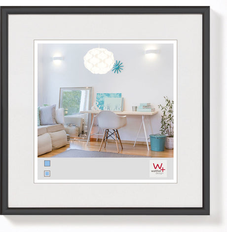 Walther New Lifestyle - Kunststoffrahmen - Fotogröße 20x20 cm - Schwarz