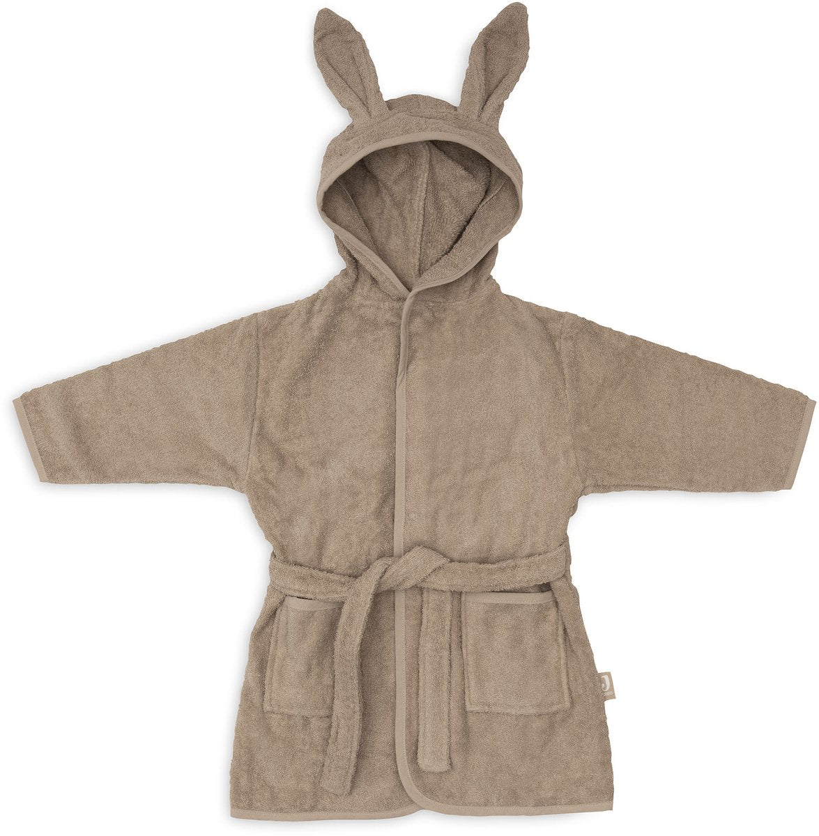 Jollein bademantel 3-4 jahre - milky coffee