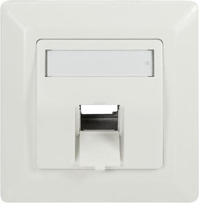 Merkloos sans marque keystone inbouwdoos voor 1 keystone ral9010