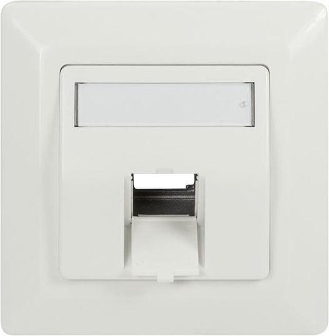 Merkloos sans marque keystone inbouwdoos voor 1 keystone ral9010