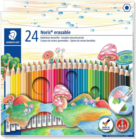 Staedtler Spielzeug | kreatives Kunstwerk zum Selbermachen – Noris Club löschbar – Set 24-tlg