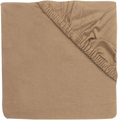 Jollein hoeslaken ledikant - 60x120cm - jersey - hazel