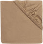 Jollein hoeslaken ledikant - 60x120cm - jersey - hazel