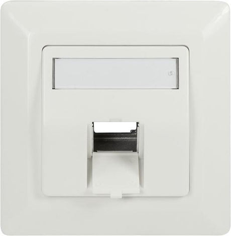 Logilink keystone inbouwdoos voor 1 keystone ral9010