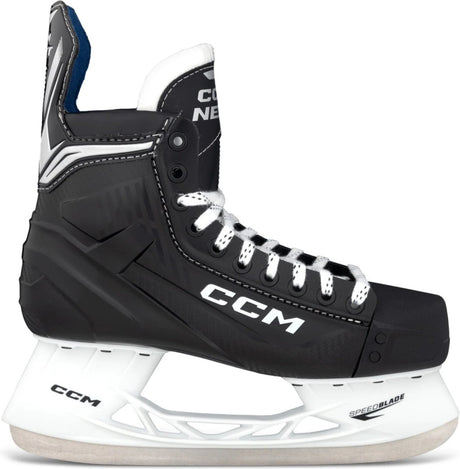 CCM – Next – Eishockey-Schlittschuhe – Schlittschuhe Herren – Schwarz – bequemer stabiler Freizeitgebrauch – normale Passform – Größe EU 47