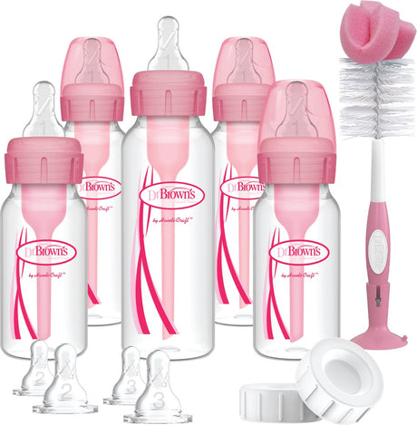 Dr. Brown's Options+ Geschenkset – Standardflasche – Pink