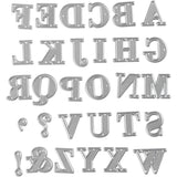 Creativ Company Stanzschablone, Alphabet, Größe 2x1,5-2,5 cm, 1 Stück