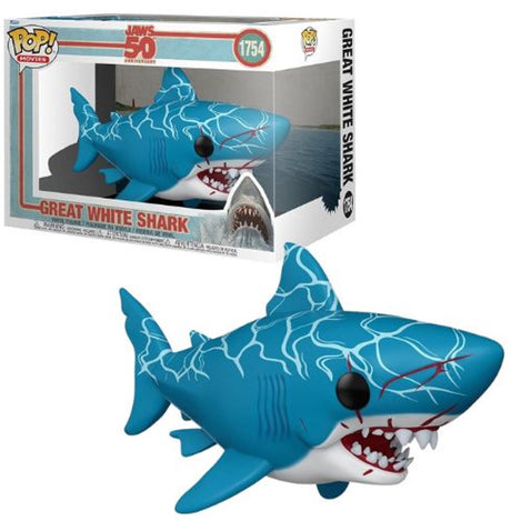 Funko Jaws Great White Shark Vinylfigur 1754 Pop! Standard-PVC-Unisex - Fan-Merch, Film