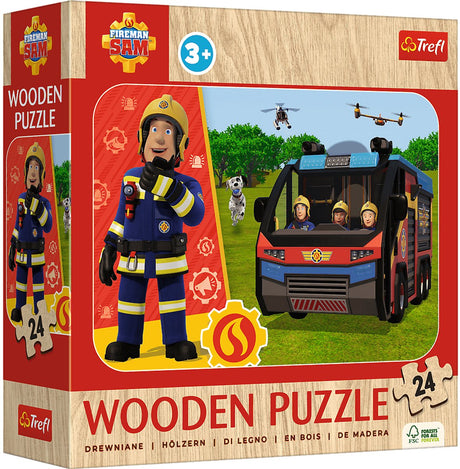 Trefl Kinderpuzzle Holz Holzpuzzle - 50 Teile - ab 4 Jahren