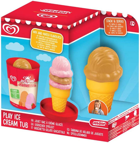 Casdon Ola Spiel-Eiskübel – Erdbeere und Karamell