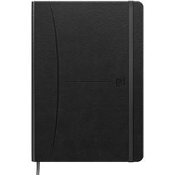 Notizbuch Oxford 400154942 Kunstleder schwarz