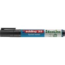 Flipchartmarker edding e-32 schwarz 19 mm (T) x 19 mm (B) x 138 mm (H)