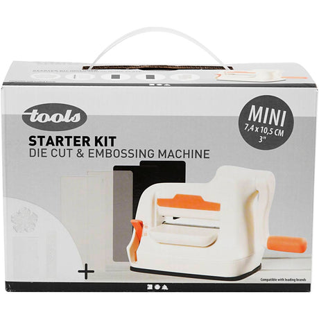 Creativ Company Starterset - Stanz- und Prägemaschine, A7, Blatt 74x105 mm, 1 Set
