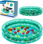 Bestway® Splash Play aufblasbares Bällebad mit 50 Spielbällen