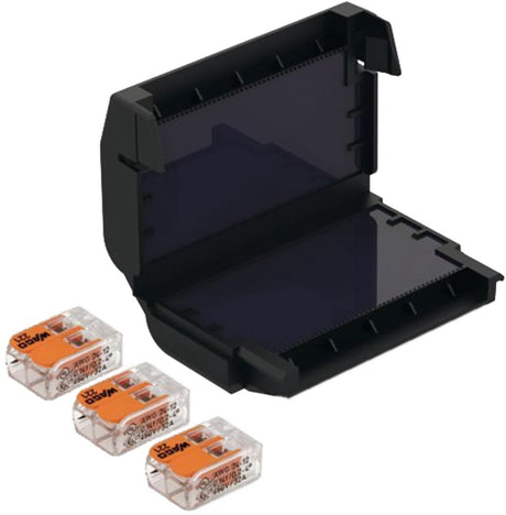 Cellpack 407862 easy-protect 332 gelbox voor verbindingsklemmen flexibel: 0.2-4 mm² massief: 0.2-4 mm² 1 stuk(s) zwart