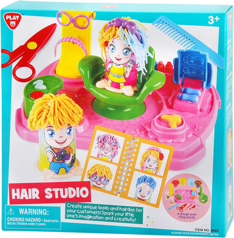Playgo Play Hair Studio Clay Set – kreatives Tonspielzeugset für Kinder.