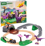 Brio Bahngleis-Abenteuerset – Dinosaurier – 21-teilig