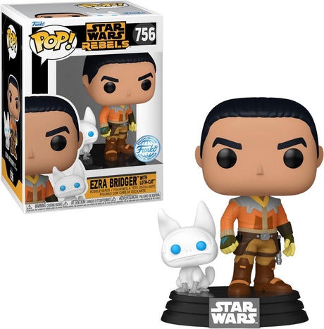 Funko-Pop! Star Wars – Rebellen – Ezra Bridger #756 exklusiv bei Amazon