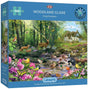 Gibsons – Waldlichtung (von Greg Giordano) – 1000 Teile 68 × 49 cm (B × H) – Puzzle für Erwachsene