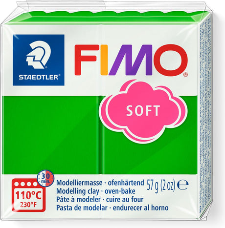 Fimo® weich, tropisch grün, 57 gr 1 Box