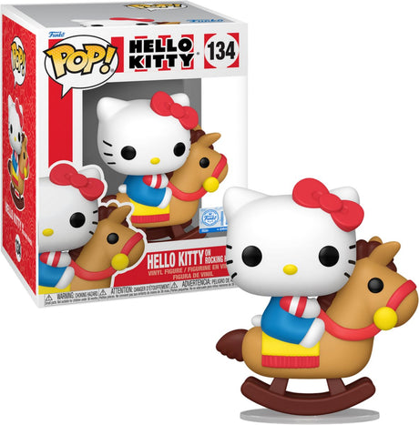 Funko-Pop! Hallo Kitty 134 Hallo Kitty auf Schaukelpferd exklusiv