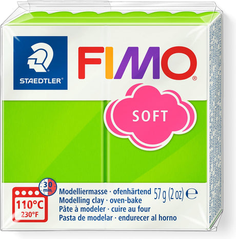 Fimo® soft, apfelgrün, 57 gr 1 Box