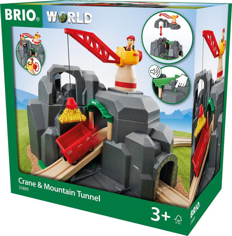 Brio-Kran und Bergtunnel - 33889