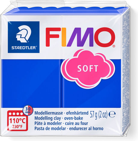 Fimo® weich, brillantblau, 57 gr 1 Box