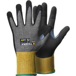 Nitrile handschoenen tegera 8805-7 maat 7 grijs