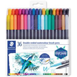 Pinselstift Staedtler Aquarell nicht permanente Farbpalette